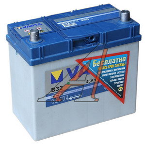 Изображение 1, 6СТ45(0) B32 Аккумулятор VARTA Blue Dynamic 45А/ч обратная полярность