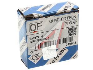 Изображение 3, QF07F00023 Выключатель AUDI A4 (16-18) стоп-сигнала QUATTRO FRENI