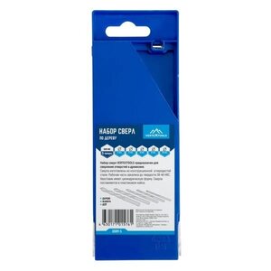 Изображение 5, 0089-5 Набор сверл по дереву 4.0-10.0мм (5шт.) VERTEXTOOLS