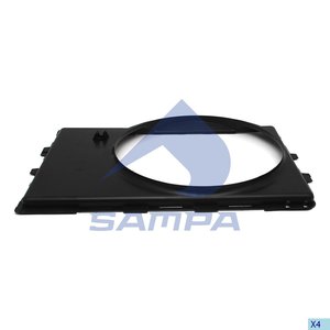 Изображение 2, 205.078 Диффузор MERCEDES Axor вентилятора охлаждения SAMPA
