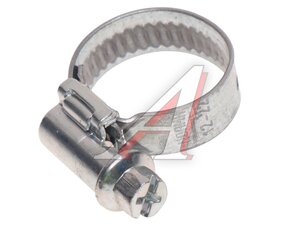 Изображение 1, TORRO 12-22/9-C7W1 Хомут ленточный 012-022мм (9мм) червячный TORRO (ОАО КАМАЗ)