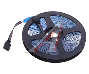 Изображение 2, LS5050 -14,4-60-12-RGB-IP20 Лента светодиодная гибкая 14.4W 5м IP20 12V RGB ЭРА
