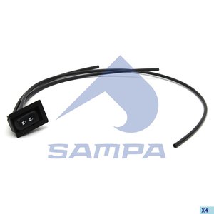 Изображение 2, 044.097 Клапан SCANIA 4 series P, G, R, T воздушный SAMPA