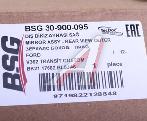 Изображение 5, BSG30900095 Зеркало боковое FORD Tourneo правое BSG