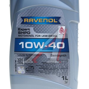Изображение 2, 1122105-001-01-999 Масло моторное RAVENOL Expert SHPD 10W40 п/синт. A3/B4 E7 1л