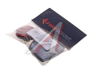 Изображение 3, ALSH32200041 Катафот велосипедный передний-задний FIREMARK