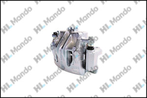 Изображение 3, EX581102W700 Суппорт HYUNDAI Santa Fe (12-) передний левый (с колодками) MANDO