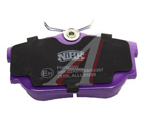 Изображение 4, PN0035W Колодки тормозные VW Sharan, T4 (00-) задние (4шт.) NIBK