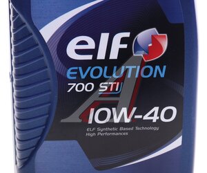 Изображение 3, 214125 Масло моторное ELF EVOLUTION 700 STI 10W40 п/синт.1л