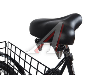 Изображение 7, Tricycle-01 Black Велосипед 26" 1-ск. 3-х колесный 2 корзины HILAND
