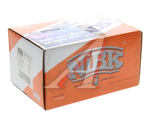 Изображение 4, PN0187W Колодки тормозные CITROEN C4 передние (4шт.) NIBK