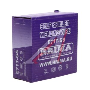 Изображение 4, Е71T-GS Проволока сварочная d=0.8мм 0.5кг флюсовая BRIMA
