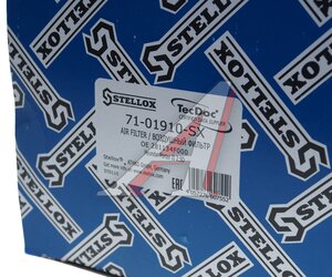 Изображение 4, 71-01910-SX Фильтр воздушный HYUNDAI Porter 2 дв.D4CB STELLOX