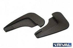 Изображение 1, 24701001 Брызговик RENAULT Duster (10-) передний комплект 2шт. RIVAL