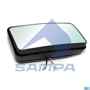 Изображение 2, 051.117 Зеркало боковое DAF левое/правое с подогревом SAMPA