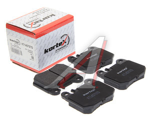 Колодки тормозные MERCEDES ML (W163) задние (4шт.) KORTEX, GDB1457, A1634200920/ A1634200720/ A1634201120,
                                                          фото 1 Изображение 1, KT1457STD Колодки тормозные MERCEDES ML (W163) задние (4шт.) KORTEX