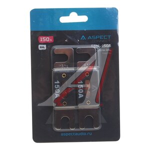 Изображение 1, FANL-150A Предохранитель ANL 150A (2шт.) никель ASPECT