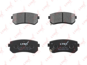 Изображение 2, BD4407 Колодки тормозные HYUNDAI i10 KIA Picanto (04-) задние (4шт.) LYNX