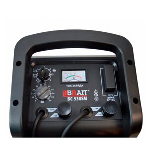 Изображение 6, BC-530SM Устройство пуско-зарядное 12-24V/30-800Ач/500А передвижное BRAIT