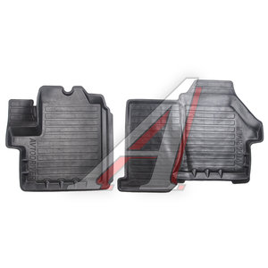 Изображение 1, ADRAVG046 Коврик салона FIAT Ducato (12-) резина черный (2 предм.) AVTODRIVER