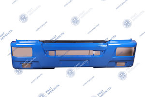 Изображение 3, 65115-8416015-50 Облицовка буфера КАМАЗ-65115 (рестайлинг) узкая (синий) ОАО РИАТ
