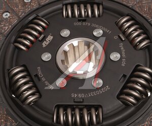 Изображение 3, 000 079 306 Диск сцепления МАЗ-4370 Зубренок ведомый (КПП-433420) (аналог SACHS) FLRS