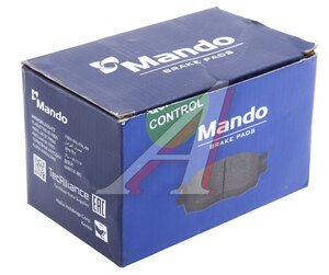 Изображение 7, MBF015019 Колодки тормозные LAND ROVER Freelander (98-06) передние (4шт.) MANDO