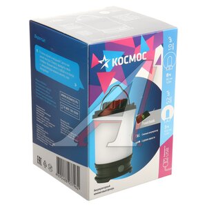 Изображение 3, KOS604Lit Фонарь кемпинговый 400Lm аккумуляторный 10W Power-bank USB КОСМОС