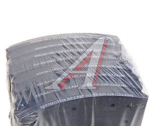Изображение 3, ASKBL110620/ASKBL1106A20 Накладка тормозной колодки ROR (419х178) 2-й ремонт 19036-19037 96 отв. (8шт.) ASK