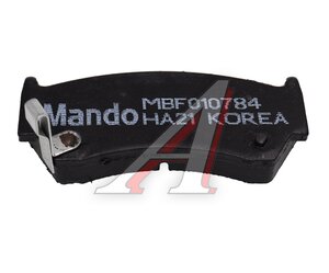 Изображение 4, MBF010784 Колодки тормозные NISSAN Almera N15 (95-98) передние (4шт.) MANDO
