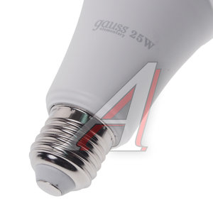 Изображение 2, 73225 Лампа светодиодная E27 A67 25W (200W) 220V теплый GAUSS