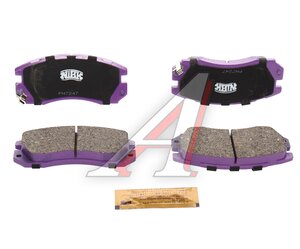 Изображение 2, PN7247 Колодки тормозные SUBARU Impreza (92-00) передние (4шт.) NIBK
