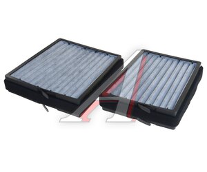 Изображение 1, PF2495 Фильтр воздушный салона MERCEDES C (W203) угольный (2шт.) PATRON