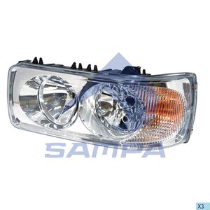 Изображение 2, 051.088 Фара DAF CF, XF65, 75, 85, 95, 105 левая SAMPA