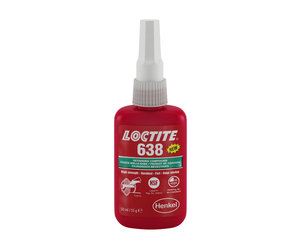 Изображение 1, 1803357 Фиксатор втулок быстроотверждаемый 638 50мл LOCTITE