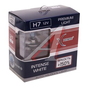 Изображение 3, 1007179 Лампа 12V H7 PX26d +150% бокс (2шт.) XENITE