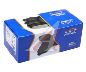 Изображение 5, KWBP0231 Колодки тормозные IVECO Daily передние (4шт.) KORWIN