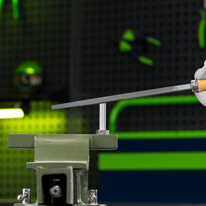 Изображение 7, 15926 Напильник квадратный 200мм деревянная ручка СИБРТЕХ