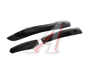 Изображение 2, RL-910F/R Крыло велосипедное 24"-29" пластик 2шт. черное RBRL MTB