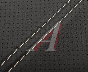 Изображение 4, 11017 Авточехлы универсальные экокожа черные (11 предм.) Atom Leather CARFASHION