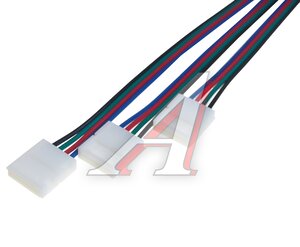 Изображение 2, LS-connector-RGB-D-IP20 Коннектор для светодиодной ленты 3шт. ЭРА
