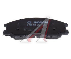 Изображение 4, 0986494138 Колодки тормозные HYUNDAI Terracan (01-) передние (4шт.) BOSCH