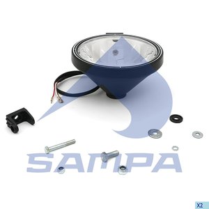Изображение 2, 052.307 Фара противотуманная DAF VOLVO правая/левая SAMPA