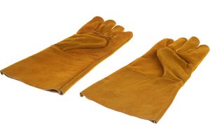 Изображение 5, 11330-XL_z01 Краги сварщика спилковые огнеупорные STAYER
