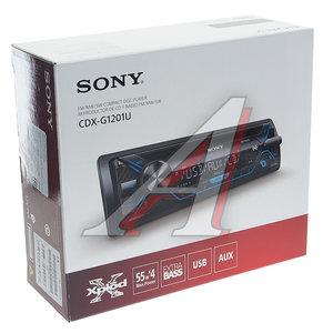 Изображение 4, CDX-G1201U Магнитола автомобильная 1DIN SONY