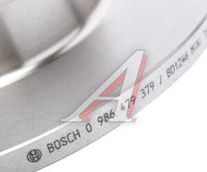 Изображение 5, 0986479379 Диск тормозной PEUGEOT Expert (07-) CITROEN Jumpy задний (1шт.) BOSCH