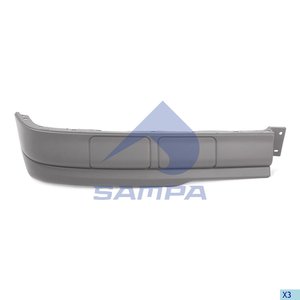 Изображение 2, 18100634 Спойлер бампера MERCEDES Axor 1 vers нижний правый SAMPA