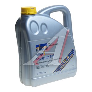 Изображение 1, 4033885002353 Масло моторное VIVA 1 TOPSYNTH HS 5W40 синт.4л SRS