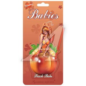 Изображение 1, BBS-03 Ароматизатор подвесной пластина персик Babies FRESHCO