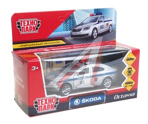 Изображение 1, OKTAVIA-P Модель автомобиля SKODA Oktavia металлическая 1:43 ТЕХНОПАРК
